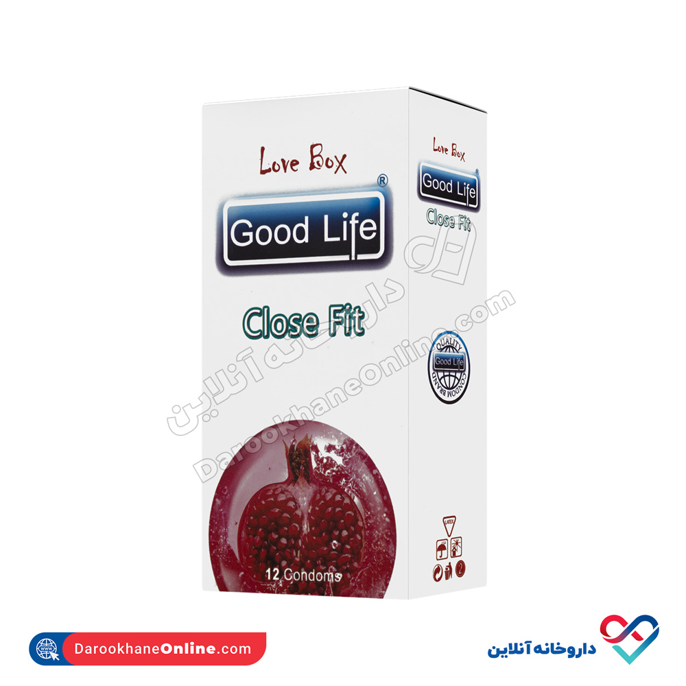 goodlife-closefit-condom-12pieces-1.jpg کاندوم تنگ کننده لاو باکس گود لایف 12 عددی - Image 1